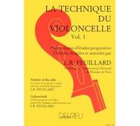 Méthodes et pédagogie EDITION DELRIEU FEUILLARD LOUIS R. - TECHNIQUE DU VIOLONCELLE VOL.1 Violoncelle G