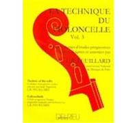 Méthodes et pédagogie EDITION DELRIEU FEUILLARD LOUIS R. - TECHNIQUE DU VIOLONCELLE VOL.3 Violoncelle