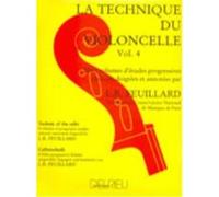 Méthodes et pédagogie EDITION DELRIEU FEUILLARD LOUIS R. - TECHNIQUE DU VIOLONCELLE VOL.4 Violoncelle