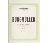 Méthodes et pédagogie EDITION PETERS BURGMULLER - 25 ETUDES FACILES OP.100 - PIANO Piano