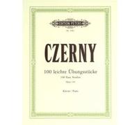 Méthodes et pédagogie EDITION PETERS CZERNY CARL - 100 EASY PROGRESSIVE PIECES WITHOUT OCTAVES OP.139 - PIANO Piano