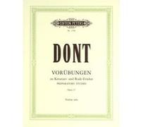 Méthodes et pédagogie EDITION PETERS DONT JACOB - 24 PREPARATORY EXERCISES OP.37 - VIOLIN Violon