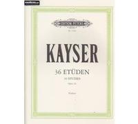 Méthodes et pédagogie EDITION PETERS KAYSER - ETUDES OP.20 POUR VIOLON Violon