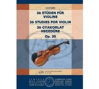 Méthodes et pédagogie EMB (Editio Musica Budapest) KAYSER H.E. - STUDI 36 OP.20 - VIOLON Violon G