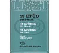 Méthodes et pédagogie EMB (Editio Musica Budapest) LISZT F. - STUDI (12) OP. 1 - PIANO Piano