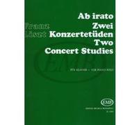 Méthodes et pédagogie EMB (Editio Musica Budapest) LISZT F. - STUDI DA CONCERTO (2) E AB IRATO - PIANO Piano