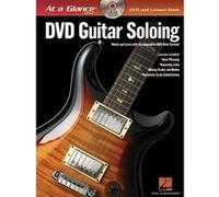 Méthodes et pédagogie HAL LEONARD AT A GLANCE GUITAR SOLOING + DVD - GUITAR Guitare acoustique
