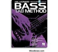 Méthodes et pédagogie HAL LEONARD HAL LEONARD BASS TAB METHOD SONGBOOK 1 + CD Guitare basse