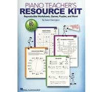 Méthodes et pédagogie HAL LEONARD KAREN HARRINGTON PIANO TEACHER'S RESOURCE KIT WORKSHEETS GAMES- Théorie - harmonie