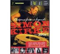 Méthodes et pédagogie HAL LEONARD KIRKE SIMON - LESSONS FROM A LEGEND Batterie