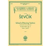 Méthodes et pédagogie HAL LEONARD SEVCIK OTAKAR SCHOOL OF BOWING TECHNIQUES OP2 PARTS 1 AND 2 VIOLIN- VIOLIN Violon