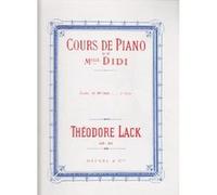 Méthodes et pédagogie HEUGEL LACK THEODORE - COURS DE PIANO DE MLLE DIDI - ETUDES VOLUME 2 PIANO Piano G
