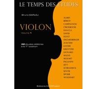 Méthodes et pédagogie HIT DIFFUSION GARLEJ B. - LE TEMPS DES ETUDES - VIOLON Violon G