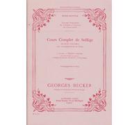Méthodes et pédagogie LEDUC BECKER GEORGES - COURS COMPLET DE SOLFEGE VOL.4 Formation musicale - solfège