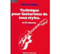 Méthodes et pédagogie LEDUC CULLAZ PIERRE - TECHNIQUE POUR GUITARISTES DE TOUS STYLES VOL.2 Guitare acoustique