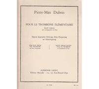 Méthodes et pédagogie LEDUC DUBOIS PIERRE MAX - POUR LE TROMBONE ELEMENTAIRE Trombone G