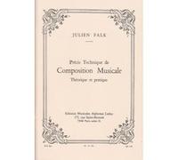 PRECIS TECHNIQUE DE COMPOSITION MUSICALE THEORIQUE ET PRATIQUE BL833