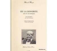 Méthodes et pédagogie LEDUC MOYSE M. - DE LA SONORITE - FLUTE Flute
