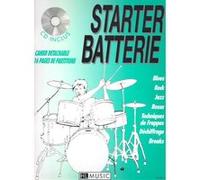 Méthodes et pédagogie LEMOINE BILLAUDY PATRICK - STARTER BATTERIE VOL.1 + CD - BATTERIE Batterie G