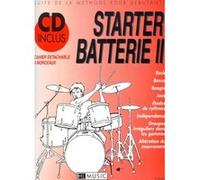 Méthodes et pédagogie LEMOINE BILLAUDY PATRICK - STARTER BATTERIE VOL.2 + CD - BATTERIE Batterie G