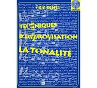 Méthodes et pédagogie LEMOINE BOELL ERIC - TECHNIQUES D'IMPROVISATION - TONALITE + CD Jazz - improvisation G