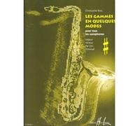 Méthodes et pédagogie LEMOINE BOIS CHRISTOPHE - LES GAMMES EN QUELQUES MODES Saxophone G