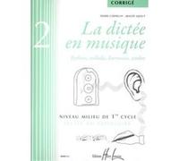 Chepelov P./ Menut B. - La Dictee En Musique Vol.2 - Corrige