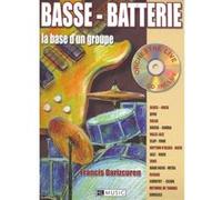 Méthodes et pédagogie LEMOINE DARIZCUREN FRANCIS - BASSE - BATTERIE + CD Guitare basse