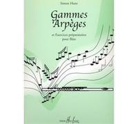 Méthodes et pédagogie LEMOINE HUNT SIMON - GAMMES, ARPÈGES ET EXERCICES PRÉPARATOIRES - FLUTE Flute