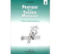 Méthodes et pédagogie LEMOINE KLEIN YVES - PRATIQUE DE LA THÉORIE MUSICALE VOL.2 Théorie - harmonie G