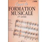 Méthodes et pédagogie LEMOINE LABROUSSE MARGUERITE - COURS DE FORMATION MUSICALE VOL.4 Formation musicale - solfège G