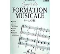 Méthodes et pédagogie LEMOINE LABROUSSE MARGUERITE - COURS DE FORMATION MUSICALE VOL.5 Formation musicale - solfège