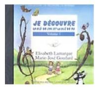 Méthodes et pédagogie LEMOINE LAMARQUE E. / GOUDARD M.-J. - JE DÉCOUVRE LA CLÉ DE SOL ET FA VOL.1 - CD SEUL Formation musicale - solfège