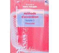 Méthodes et pédagogie LEMOINE MAUGAIN MANU - MÉTHODE D'ACCORDÉON VOL.3 + CD Accordéon G