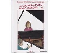 Méthodes et pédagogie LEMOINE QUONIAM B./NEMIROVSKY P. - LES LEÇONS DE PIANO VOL. 2 Piano