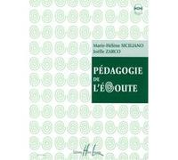 Méthodes et pédagogie LEMOINE SICILIANO MI-H. / ZARCO J. - PÉDAGOGIE DE L'ÉCOUTE + CD Formation musicale - solfège