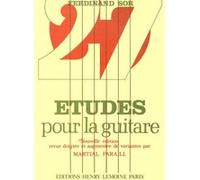 Méthodes et pédagogie LEMOINE SOR FERNANDO - ETUDES (27) - GUITARE Guitare acoustique