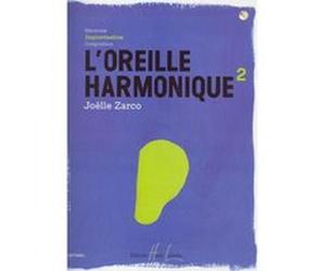 Méthodes et pédagogie LEMOINE ZARCO JOËLLE - L'OREILLE HARMONIQUE VOL.2 + CD : IMPROVISATION Jazz - improvisation