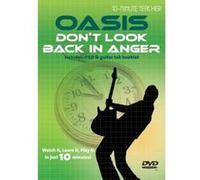 Méthodes et pédagogie MUSIC SALES TEN MINUTE TEACHER - OASIS - DON'T LOOK BACK IN ANGER [DVD] - GUITAR TAB Guitare acoustique