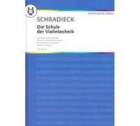 Méthodes et pédagogie MUSIKVERLAG CRANZ SCHRADIECK - ECOLE DE LA TECHNIQUE DU VIOLON VOL. 1 Violon G