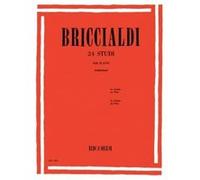 Méthodes et pédagogie RICORDI BRICCIALDI G. - 24 STUDI PER FLAUTO Flute G