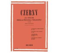 Méthodes et pédagogie RICORDI CZERNY K. - 24 STUDI DELLA PICCOLA VELOCITA OP.636 - PIANO Piano
