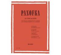 Méthodes et pédagogie RICORDI PANOFKA H. - 24 VOCALIZZI OP 81 - CHANT Chant G