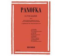 Méthodes et pédagogie RICORDI PANOFKA H. - 24 VOCALIZZI OP. 81 - CHANT Chant G