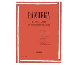 Méthodes et pédagogie RICORDI PANOFKA H. - 24 VOCALIZZI OP 81 - CHANT Chant G