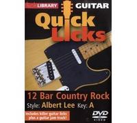 Méthodes et pédagogie ROADROCK INTERNATIONAL LICK LIBRARY - QUICK LICKS - ALBERT LEE 12 BAR COUNTRY ROCK [DVD] [2009] - GUITAR Guitare acoustique