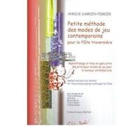 Méthodes et pédagogie ROBERT MARTIN SARRIEN PERRIER A. - PETITE METHODE DES MODES DE JEU COMTEMPORAIN Flute