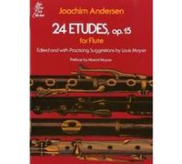 Méthodes et pédagogie SCHIRMER JOACHIM ANDERSEN 24 ETUDES OP.15 - FLUTE Flute