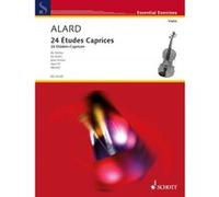 Méthodes et pédagogie SCHOTT ALARD D.- 24 ETUDES CAPRICES OP. 41- VIOLON Piano