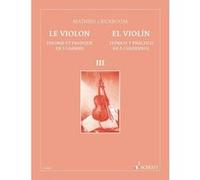 Méthodes et pédagogie SCHOTT CRICKBOOM M. - LE VIOLON VOL.3 Violon